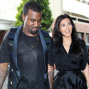 Kanye and Baby Mom (to be) Kim Kardashian