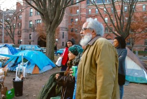 Sonia Sanchez at Occupy New Haven December 9, 2011