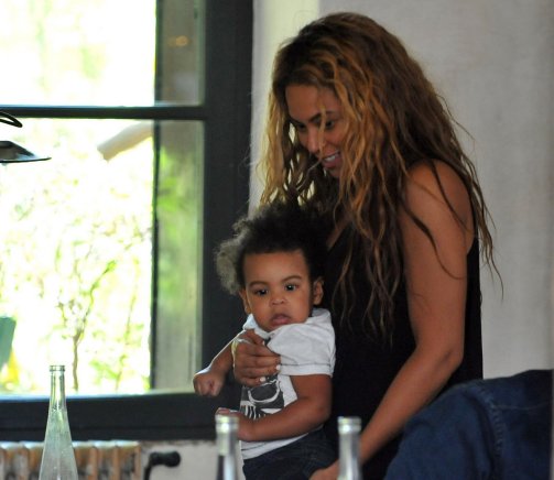 Blue Ivy, last week, post-play