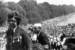 Josephine Baker at the 1963 March on Washington for Jobs and Freedom